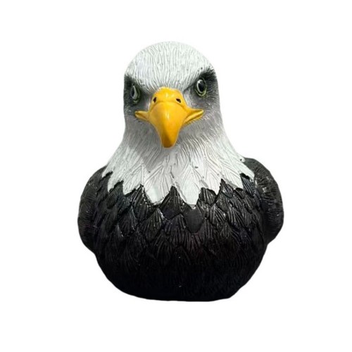 Bald eagle figurine lifelike - bald,