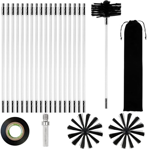 Chimney cleaning brush - chimney,