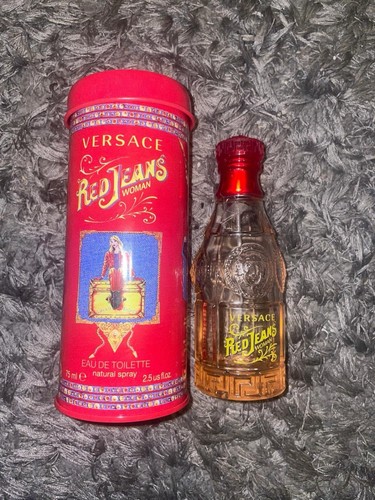 Versace red jeans - jeans, perfume