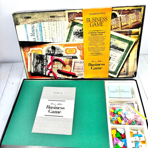 Waddingtons business game - business,