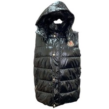 Moncler Black Puffer Vest