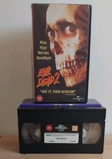 Evil Dead 2 VHS Horror Tape Classic Vintage