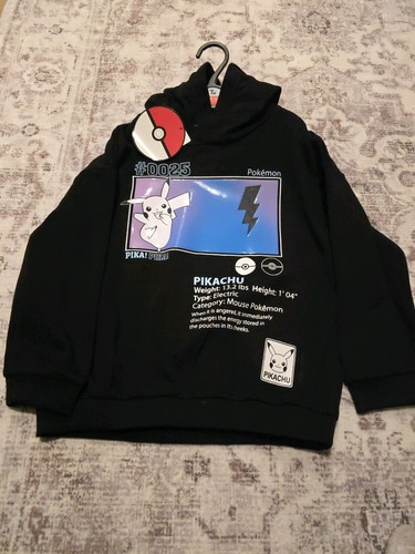Pokemon hoodie with pikachu - hoodie,