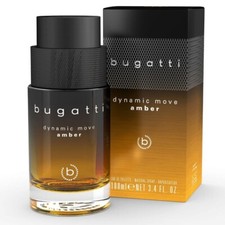 Bugatti Dynamic Move Amber 100ml Eau De Toilette GENUINE & NEW