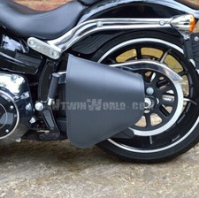 Black leather swingarm - leather,