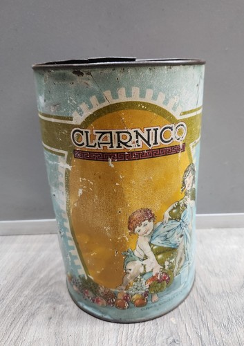 Vintage antique clarnico tin - antique,