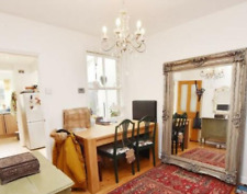 Solid Oak Dining Table, Chunky