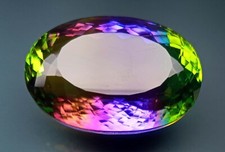 Bi-Colour 72-73 Ct Oval Cut