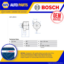 Alternator fits AUDI 80 B2