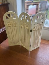 Vintage Miniature 3-Panel