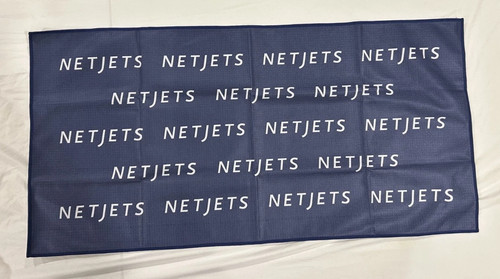 Netjets golf towel authentic - netjets,