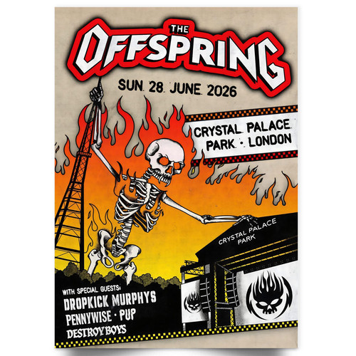 The offspring tour poster - the,