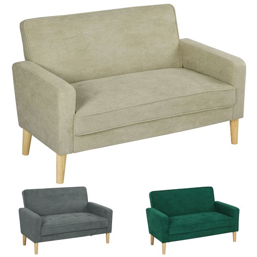 Homcom seater sofa velvet - 2,