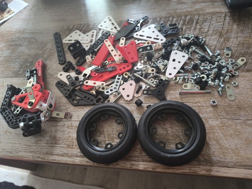 Meccano parts and pieces - meccano,