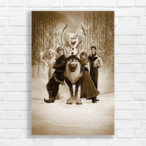 Frozen enchanted winter sepia - frozen,