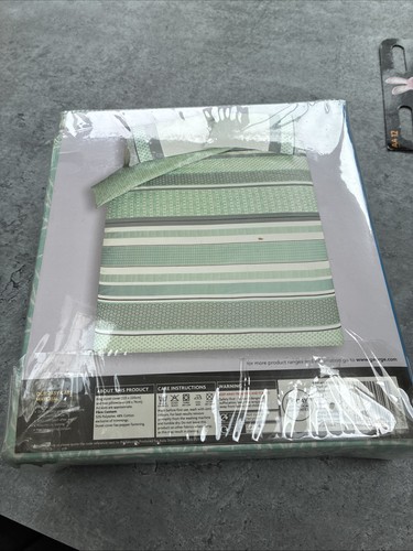 Geo stripe duvet - geo, king