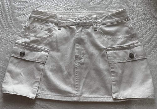 Women white solid denim - white,