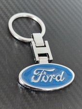Ford Chrome Keyring New Focus Fiesta Puma Mondeo Ranger S-Max C-Max EcoSport Ka 