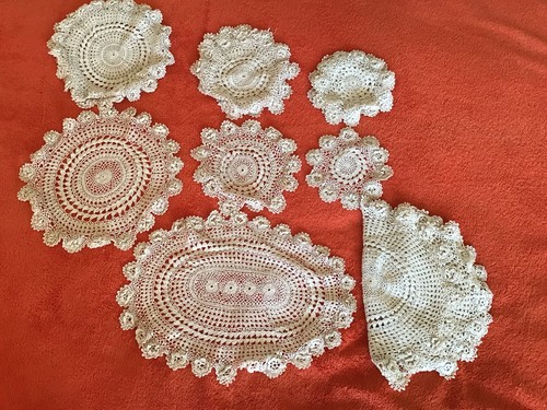 Vintage biege lace - vintage,