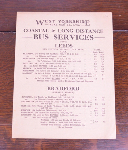 Bus coach timetable sheet - bus,