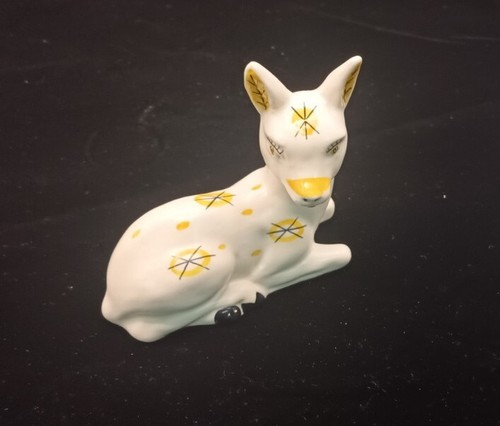 Vintage sandygate pottery deer - vintage,