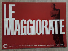 Lancia Fulvia Range Brochure 1967 - GT Sedan  Rallye  Rallye HF  Zagato Sport