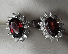 Natural 1.1 Ct Garnet Oval CZ