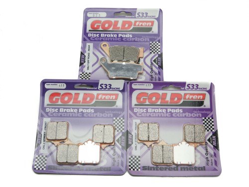 Goldfren s33 brake pads - brake,