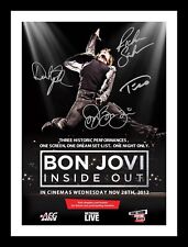 BON JOVI AUTOGRAPHED SIGNED &