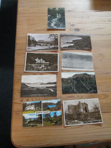 Scottish postcards - postcards,