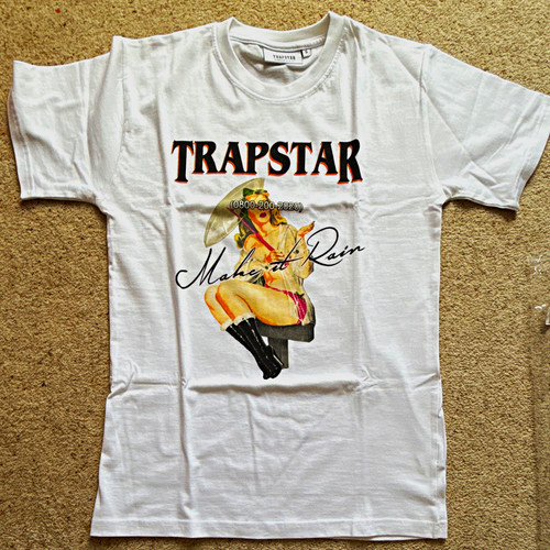 Trapstar men white graphic - men's,