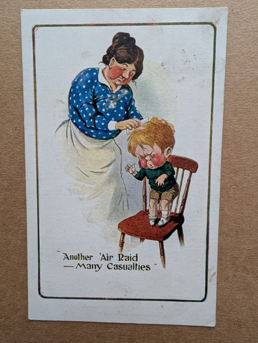 Old postcard ww1 - postcard,