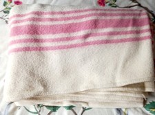 Vintage Large Woolen Stripe