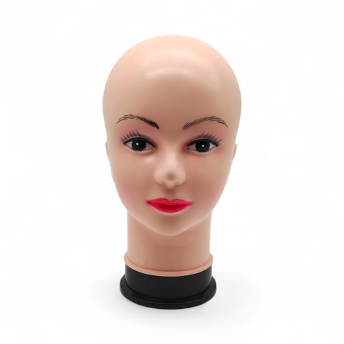 Female bald mannequin head - female, –