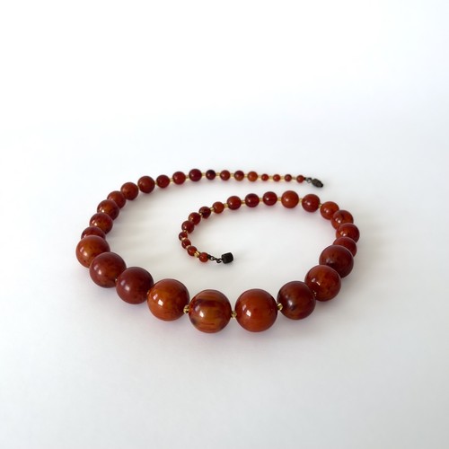 Art deco bakelite bead - deco,