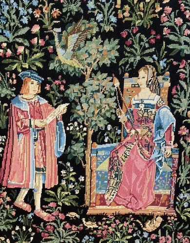 Vintage completed tapestry - completed,