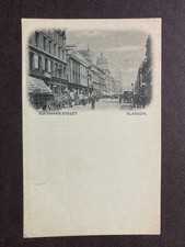 Buchanan Street Glasgow Early Vignette Postcard E22