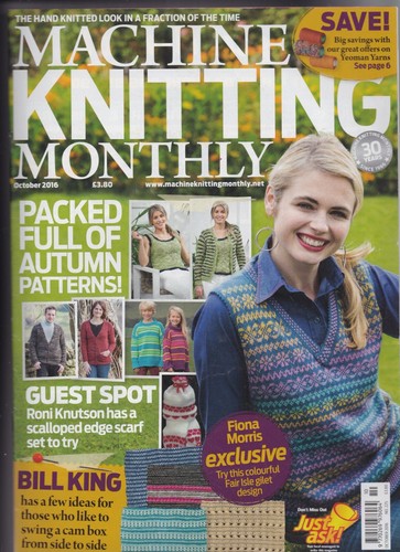 Machine knitting monthly - machine, mag