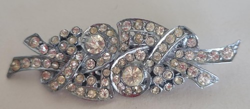 Vintage art deco 1930s rhodium - art,