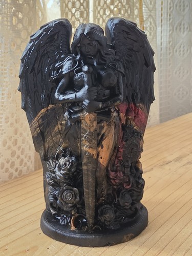 Gothic dark angel warrior with - gothic,