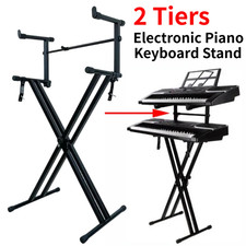 2 Tier X-Style Double Keyboard
