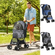 PawHut Pet Stroller Dog Pram