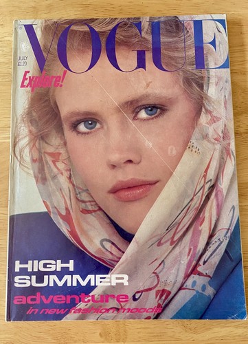 Vintage 80s vogue - vogue, magazine