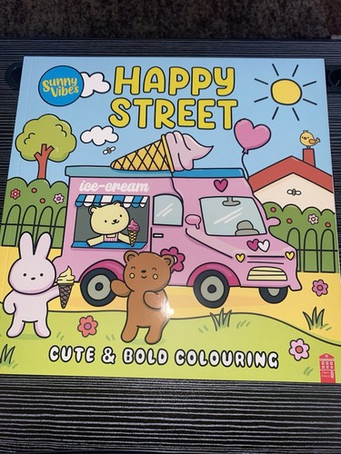 Happy street colouring book - happy,