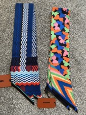Missoni Bandeau Silk Scarf in various colours RRP £152