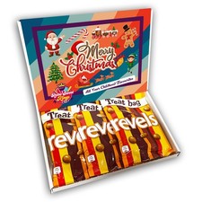 Revels Merry Christmas Gift Box Milk Chocolate Mars Caramel Hamper Present