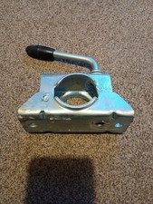 Maypole 48mm Steel Split Clamp Trailer Fix Lock Stabilizer Caravan Jockey Wheel