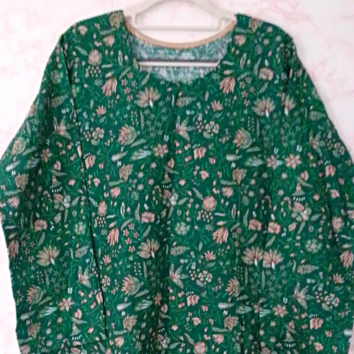 Women green floral - women's,