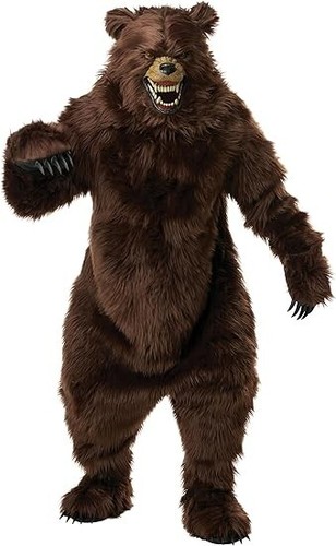 Deluxe grizzly bear costume - deluxe,