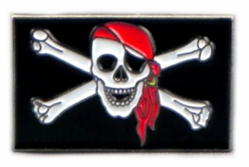 Pirate skull and cross - cross, bones
